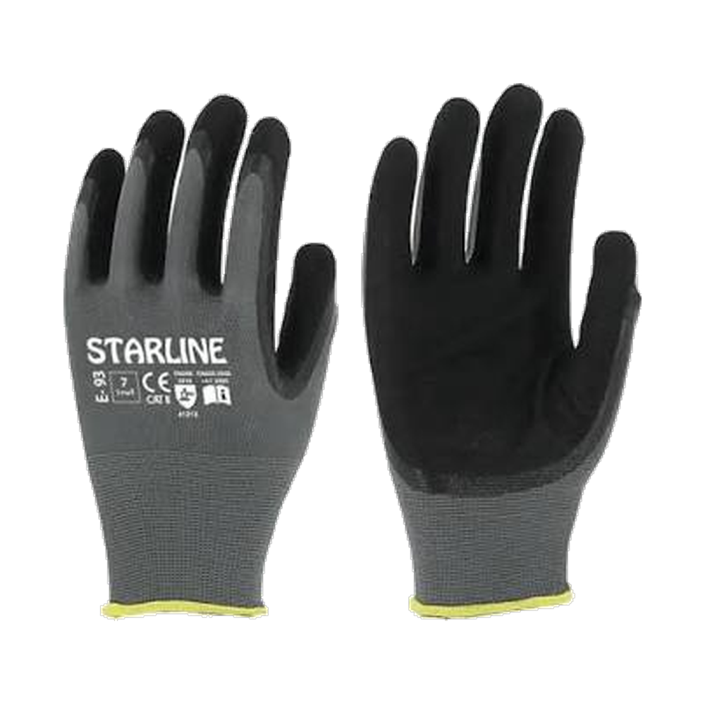 STARLINE E 94 Eldiven (Temsilî Görsel: Starline E-93 Köpük Nitril Serisi)